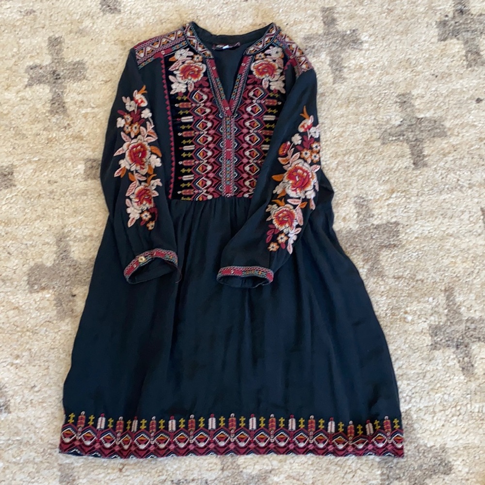 Johnny Was silk dress
